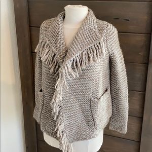 Madewell chunky knit neutral sweater